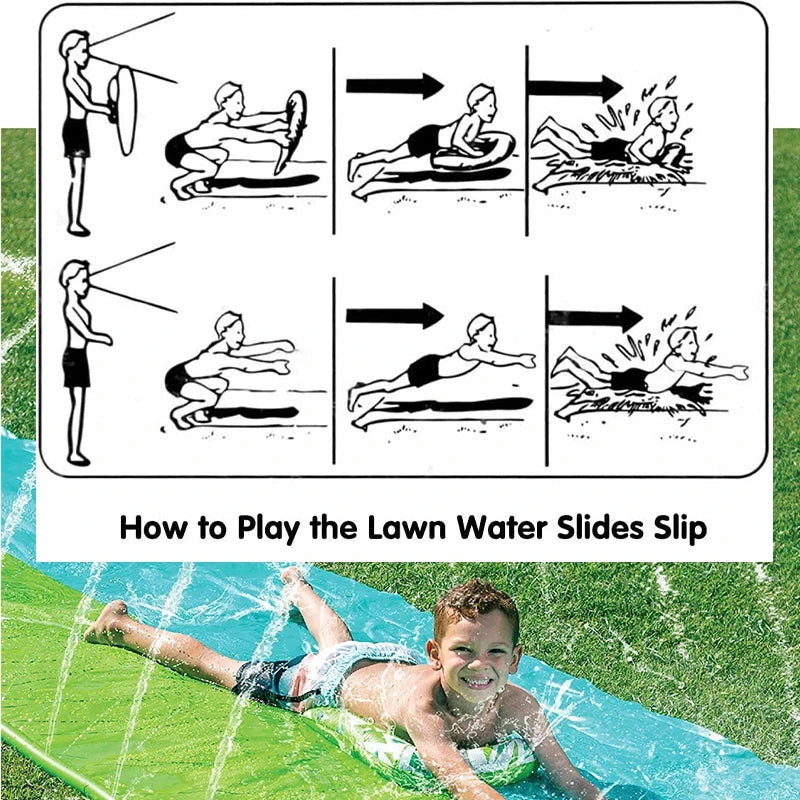 Backyard Kids Inflatable Water Slide