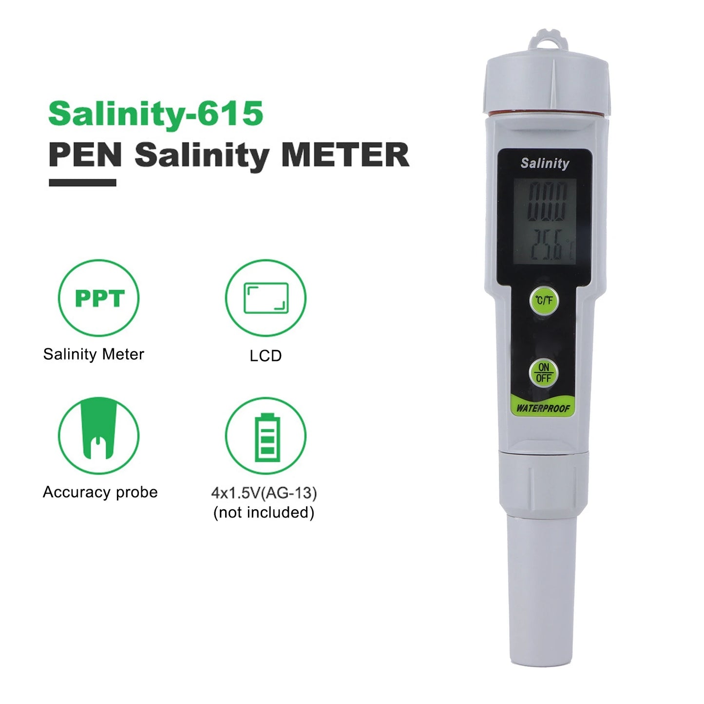 Salinity Meter Digital Pen-Type Salinity Tester