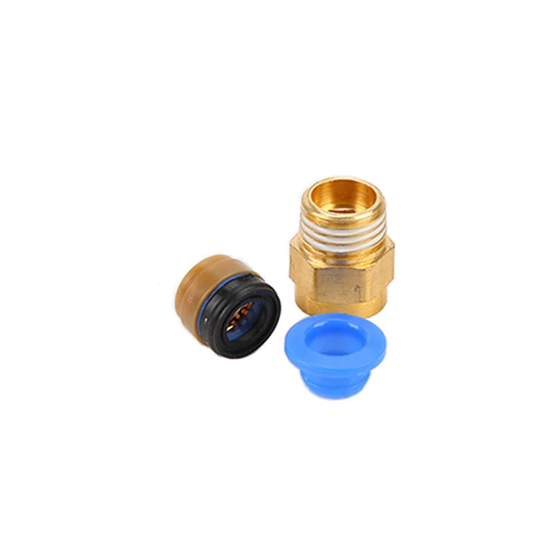 10 STÜCKE Pneumatische Luftanschluss Fitting PC 4mm 6mm 8mm 10mm 12mm Gewinde 1/4 "1/8" 3/8 1/2 Schlaucharmaturen Rohrschnellverbinder