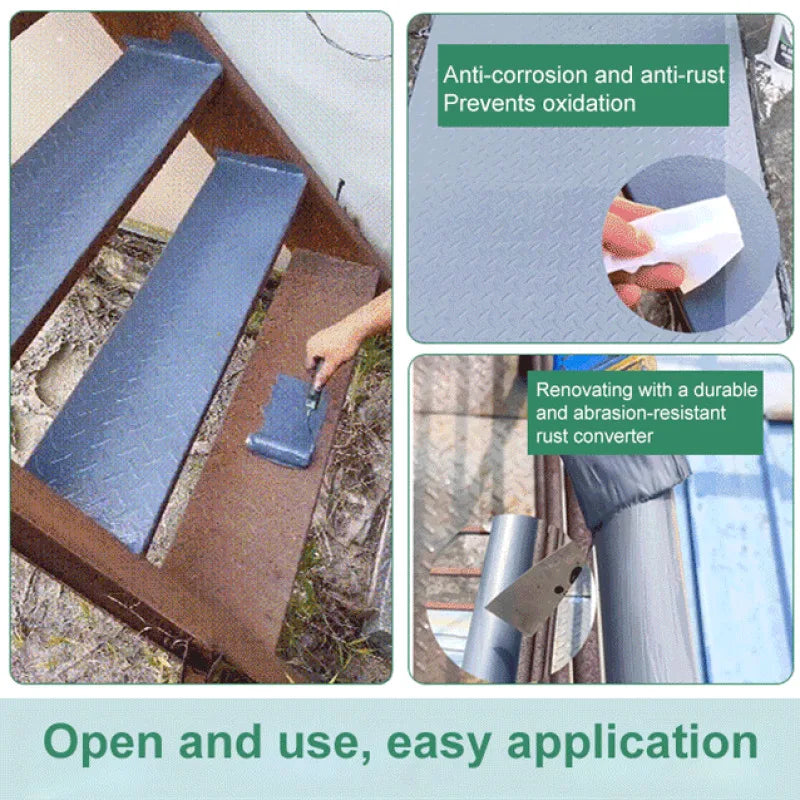Mehrzweck-Rostumwandlermittel, wasserbasierte Metallfarbe, Rostumwandlungsgrundierung, Farbe für Stahlfliesen, Renovierung von Türen und Fenstern