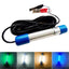 50W DC12-24V Night Fishing Light LED Underwater Lamp Submersible Fishing Light Waterproof