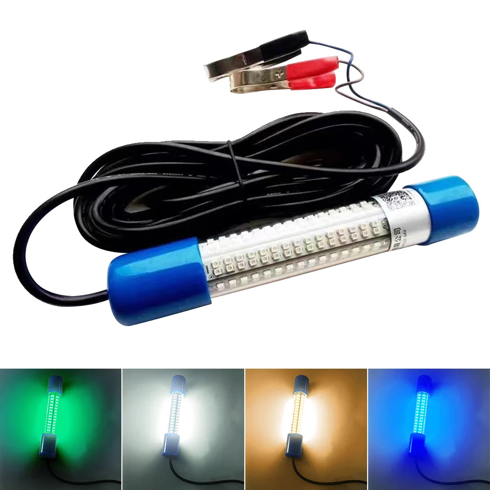 50W DC12-24V Night Fishing Light LED Underwater Lamp Submersible Fishing Light Waterproof