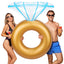 Aufblasbarer Diamantring-Pool-Float, Hochzeits-Junggesellinnenabschied-Schwimmring, Strand-Wassersitz-Spielzeug für Erwachsene