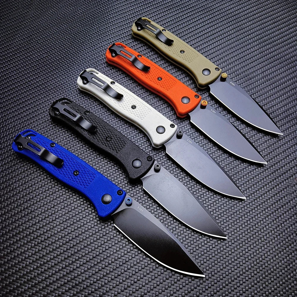Coltello Tascabile in Acciaio Inox - Multitool da Campeggio con Manico in Nylon
