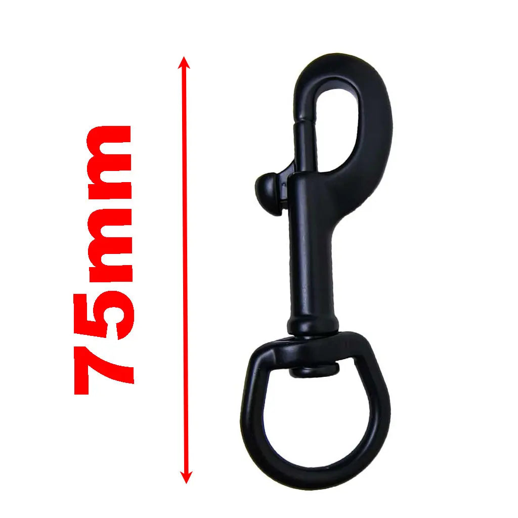 316 SS Scuba Diving Clips Swivel Eye Snap Hook Dive Single Ended Bolt Hook for Underwater