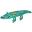 Aufblasbares Alligator-Pool-Float-Surfbrett für Kinder, PVC-Schwimm-Matte, auslaufsicheres, tragbares Strand-Wasserbrett mit Schnellventil