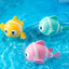 Cute Clownfish Clockwork Bath Toy for Toddlers (0-6 Years), Unisex Plastic PP Swimming Water Toy
