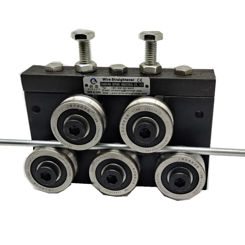 Hochwertige Richtmaschine für Aluminiumdrähte (1,5–3 mm, 9 Rollen)