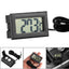 Mini thermomètre numérique LCD avec sonde étanche, de -50 °C à 110 °C, pour aquarium, voiture, bain-marie, testeur de température avec capteur intégré