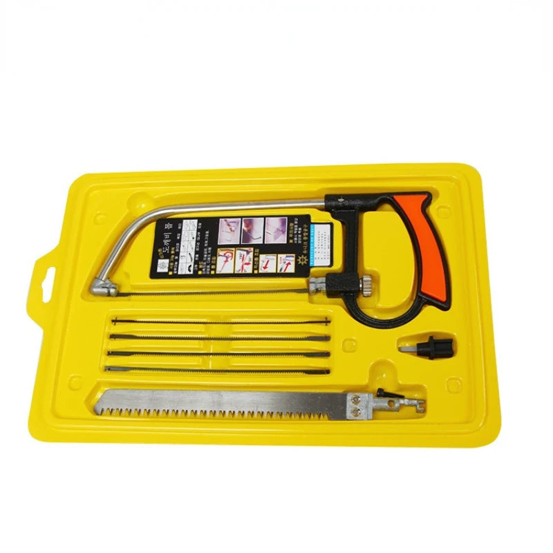 Set di Seghetti Multifunzionali Mini 7-in-1 per Progetti Fai-da-te Domestici