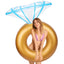 Aufblasbarer Diamantring-Pool-Float, Hochzeits-Junggesellinnenabschied-Schwimmring, Strand-Wassersitz-Spielzeug für Erwachsene
