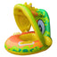 Infant Inflatable Swimming Float Seat with Sunshade