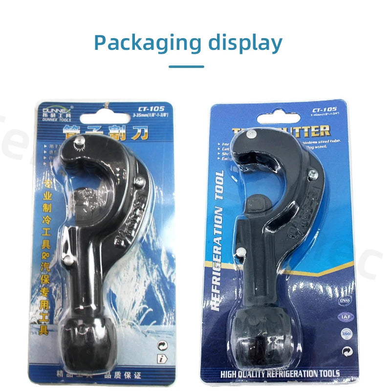 Bearing-type Pipe Cutter Rotary Manual Device Pvc Air Conditioning Copper Pipe Stainless Steel Corrugated  Cutter Tool