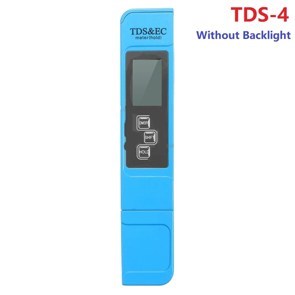 Miernik TDS i miernik pH Cyfrowy tester jakości wody do wody pitnej, akwariów, hydroponiki i basenów