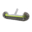 Cabezal de Cepillo para Piscina de Aluminio Resistente de 17.5" con 7 Filas de Cerdas de Nylon para Cepillo de Limpieza de Esquinas de Piscina