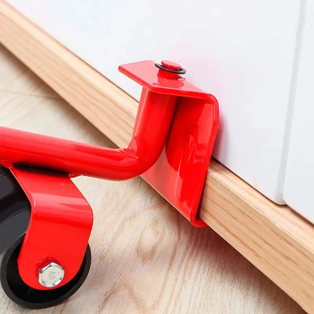 5 Teile/satz Möbel Mover Werkzeug Set Schwere Stoffe Moving Roller Mit Bar Möbel Mover Lifter Mit Rad Professionelle Moving Werkzeug 