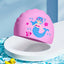 Children's Cartoon Silicone Swimming Cap - Waterproof & Comfortable