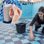 Pool-Bimsstein-Reiniger, Calcium- und Rostentferner für Poolfliesen, einfaches DIY-Reinigungswerkzeug mit haltbarem Kunststoffgriff