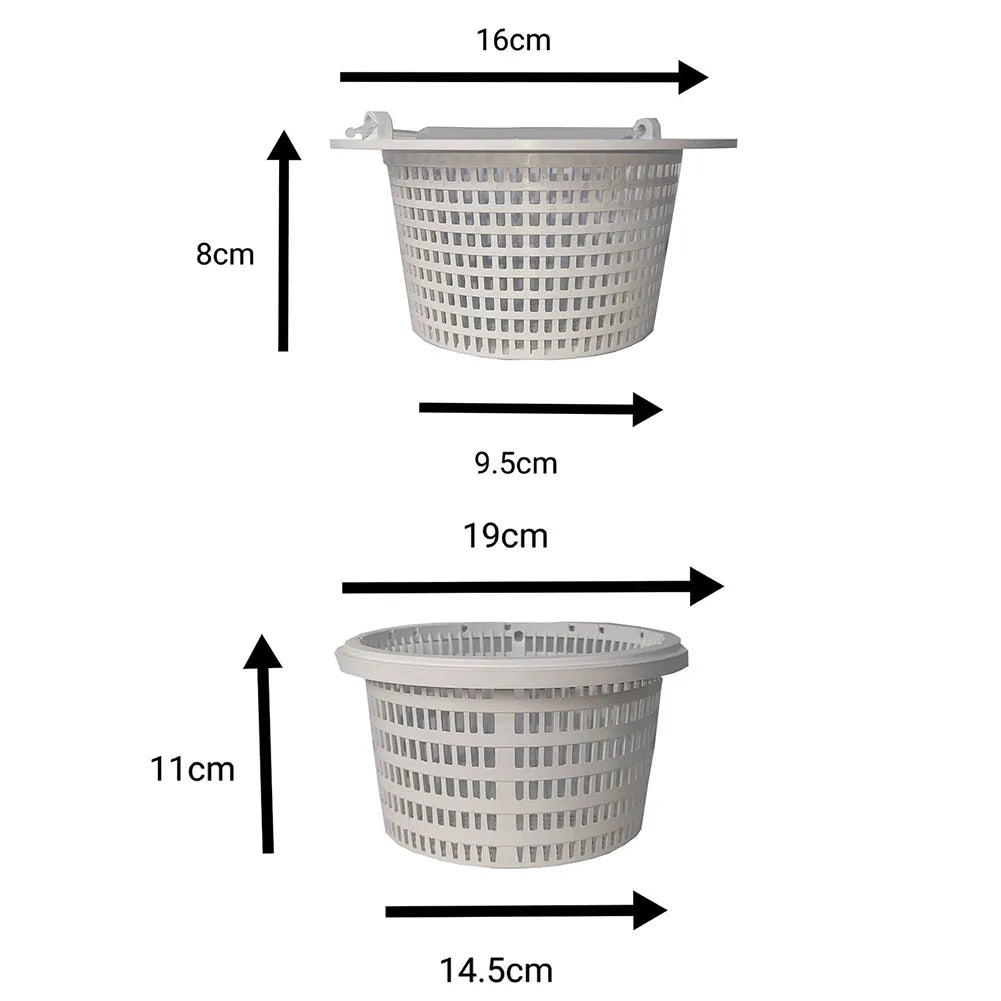 16/19cm Swimming Pool Skimmer Basket