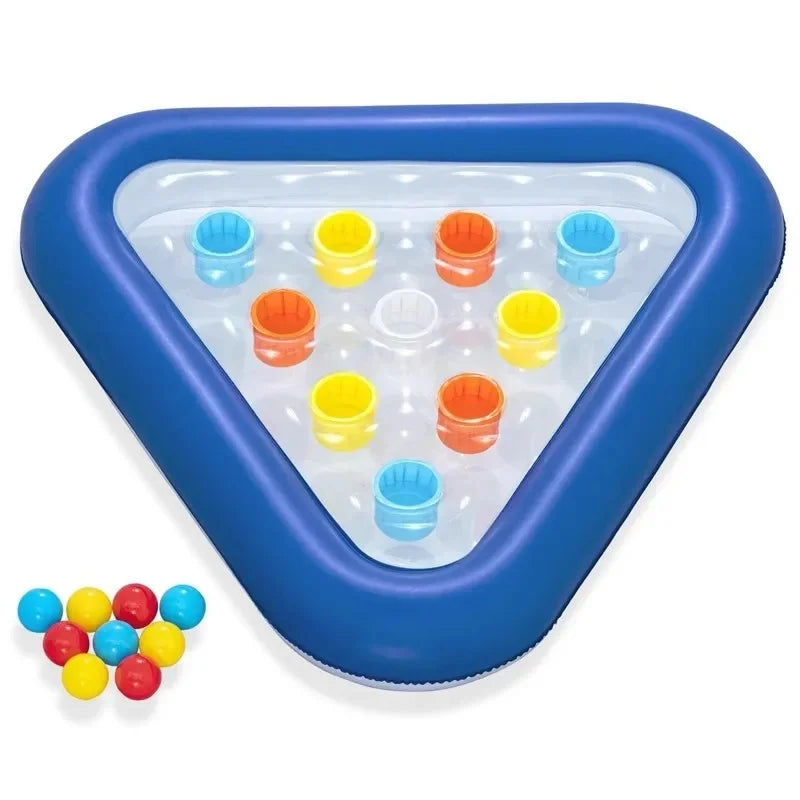 Inflatable Basketball Stand with Interactive Water Game for Kids and Adults