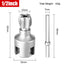 DN15 DN20 Integrated Internal & External Pipe Threading Tool