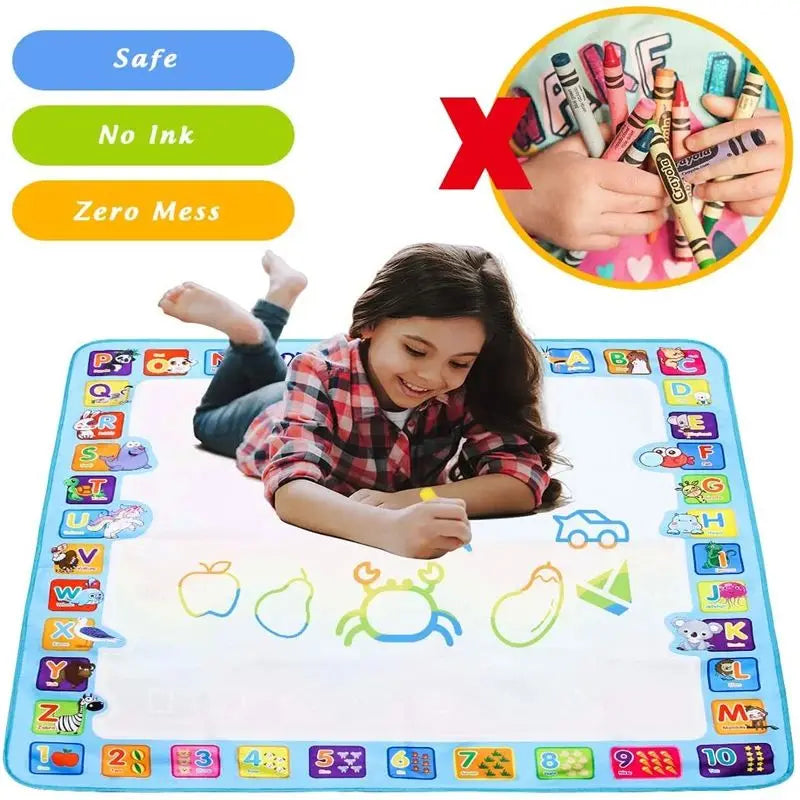 Children's Water Canvas - Reusable EVA Art Board for Ages 14+