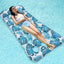 Aufblasbare Pool-Schwimmreihe und Wasserhängematten-Lounger, große Schwimmbett-Matratze für Erwachsene, komfortabler Float für See, Pool oder Strand