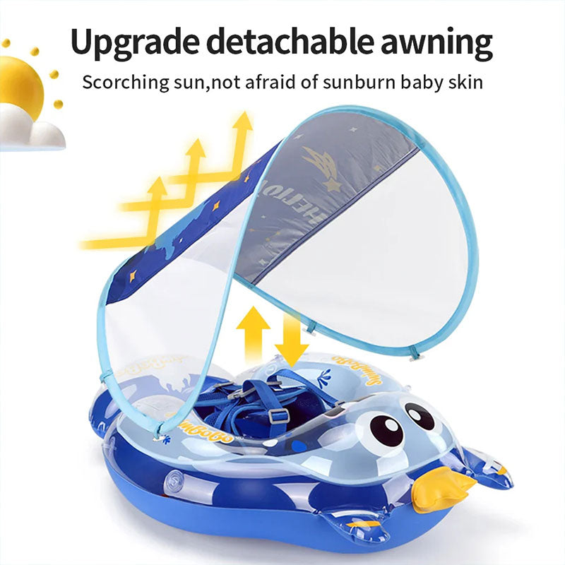 Baby Swimming Float Ring with Seat ¨C Water Toy for Toddlers 6-36 Months