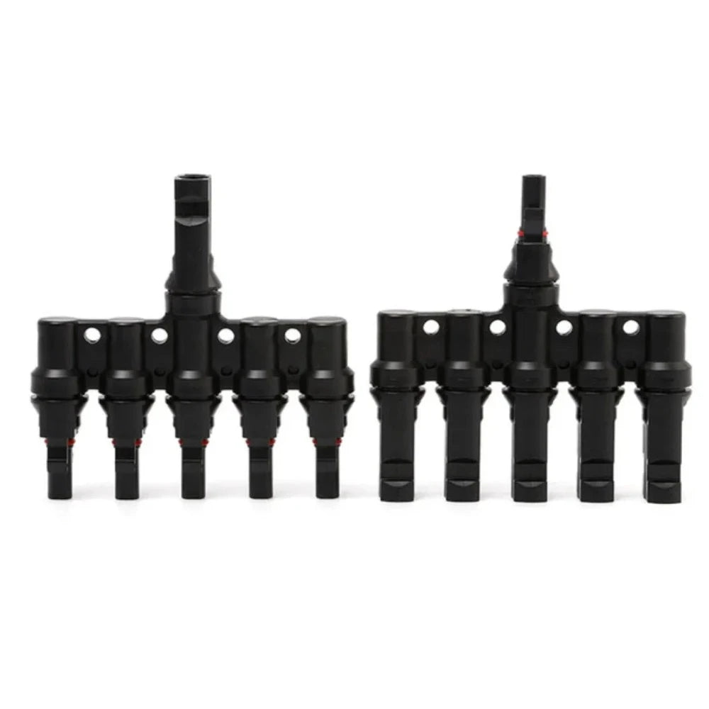 Conectores de Cable de Panel Solar PV Ramas Macho y Hembra 30A 1000V Conector de Cable de Panel Fotovoltaico Eléctrico
