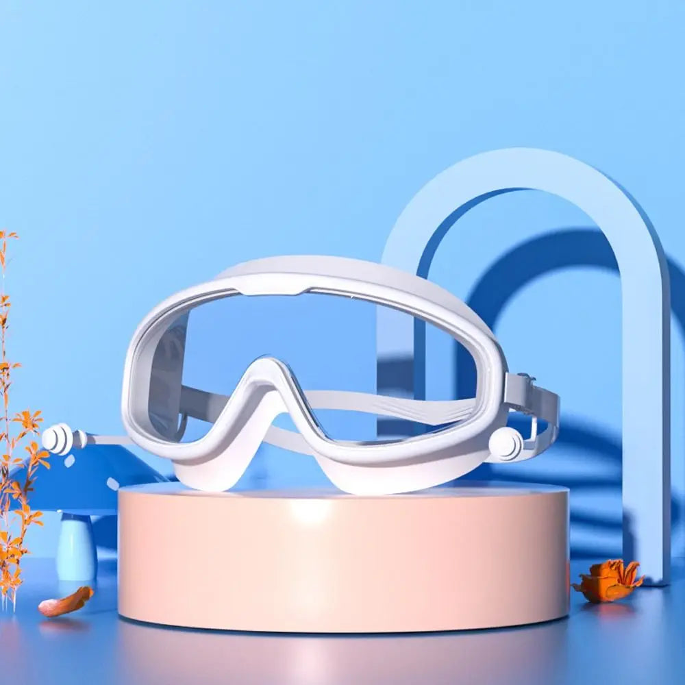 Swim Goggles for Kids Toddler 3-15 Anti Fog No Leak Clear Wide Vision