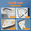 360° Rotatable Triangle Mop - Telescopic, Squeeze Wringing, Deep Cleaning for Ceiling & Wall
