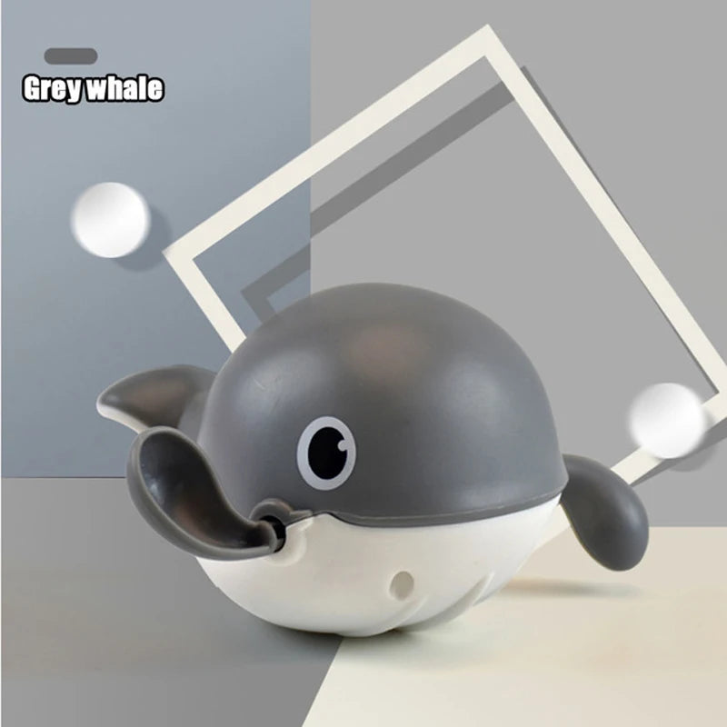Ensemble de jouets de bain mécanique tortue nageuse et baleine