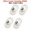 4Pcs Furniture Casters Wheels Heavy Duty Ball Pulley Self Adhesive Stainless Steel 360° Rotation Universal Wheel Load 20/200Kg