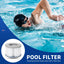 2-6 piezas Cartucho de Filtro de Agua de Bañera de Hidromasaje Inflable Reemplazo de Bomba Kit de Reemplazo de Filtro de Hidromasaje Amigable para Natación Elite