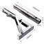 2 Pack Folding Shelf Bracket Heavy Duty Triangle Wall Mounted Stainless Steel Support for Workbench Table and Storage