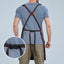 Thick Canvas Apron: Waterproof and Oil-Resistant Workwear for Repairs