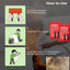 Emergency Fire Blanket - Fire Safety Cover for Home, Boat, and Camping