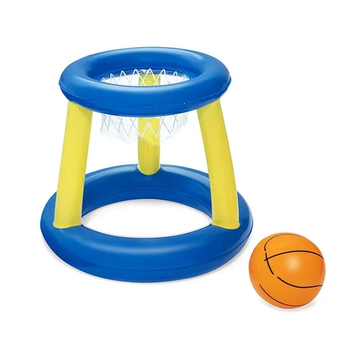 Inflatable Basketball Stand with Interactive Water Game for Kids and Adults