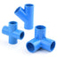 PVC Straight Elbow Tee 4-Way Cross Garden Water Connectors Aquarium Water Pipe Fittings 5-Way Joint