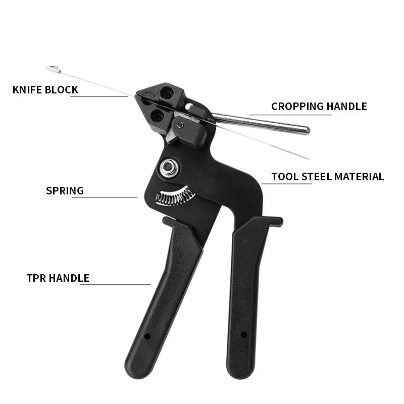 Pinze per fascette in acciaio inossidabile: Utensile manuale di fissaggio efficiente