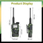 UV-K5 Walkie Talkie 5W 50-600MHz Radio UHF VHF NOAA Scrambler /DTMF Copia Frequenza Wireless UV-K58 UV-K6 Radio Bidirezionale
