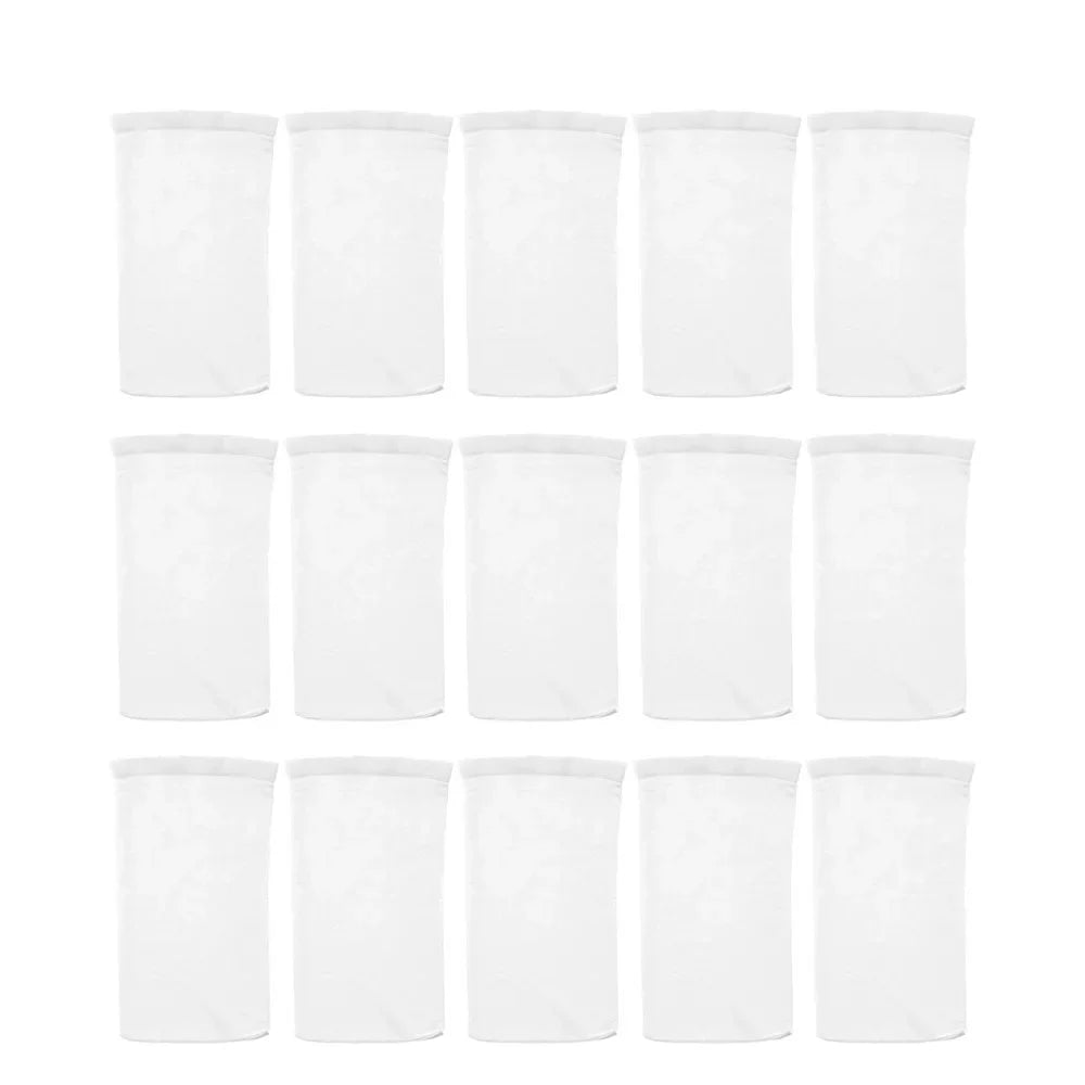 5-50pcs Calcetines para Desnatador de Piscina Diseño de Malla de Nylon Elástica Detritos de Estanque Hojas Filtros Cesta Desnatadores Accesorios para Piscina