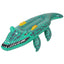 Aufblasbares Alligator-Pool-Float-Surfbrett für Kinder, PVC-Schwimm-Matte, auslaufsicheres, tragbares Strand-Wasserbrett mit Schnellventil