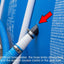 Swimming Pool Pipe Holder Mount Supports Pipes 30-38mm