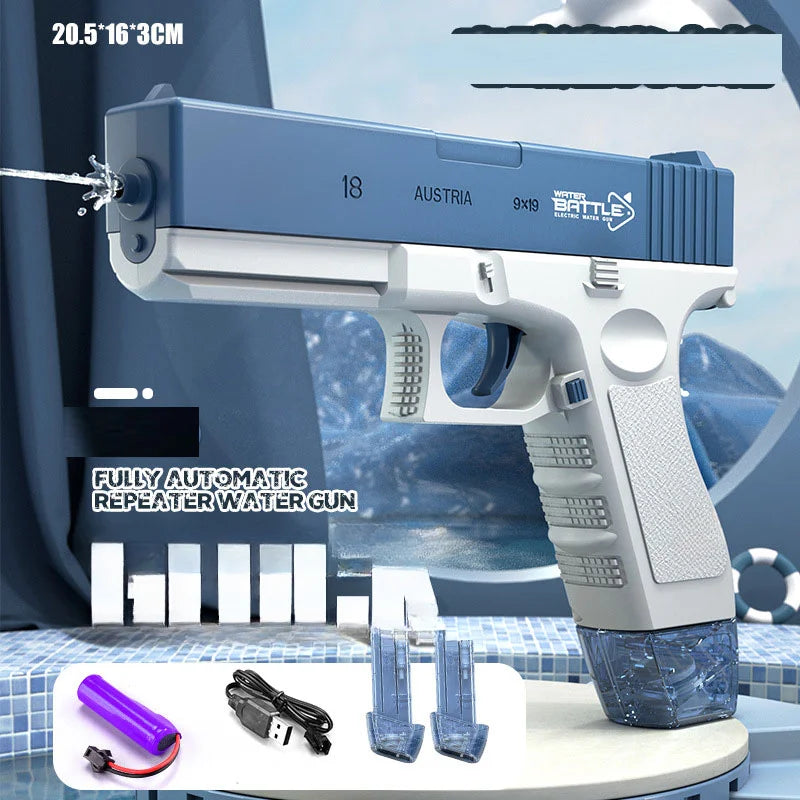 Electric Water Gun – Long-Range Battery-Powered Blaster