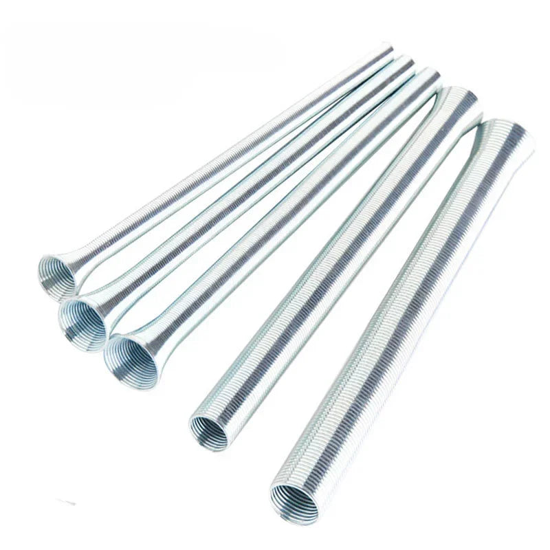 5 PCS Spring Tube Bender Set for 1/4, 1/2, 3/8, 5/8, 5/16 Copper and Aluminium Pipes - Hand Tools for Plumbing and Bending