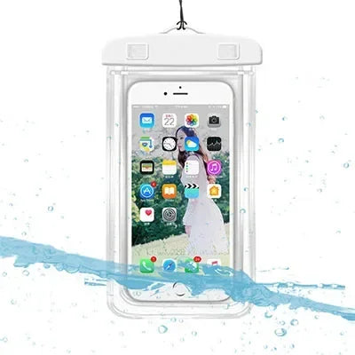 Funda Impermeable para Teléfono para Natación y Deportes Acuáticos (Hasta 6 Pulgadas)