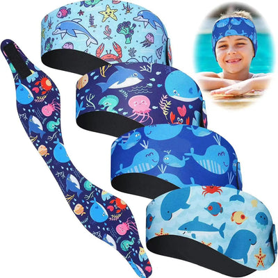 Adjustable Swimming Ear Hair Band Neoprene Headband Ear Bands