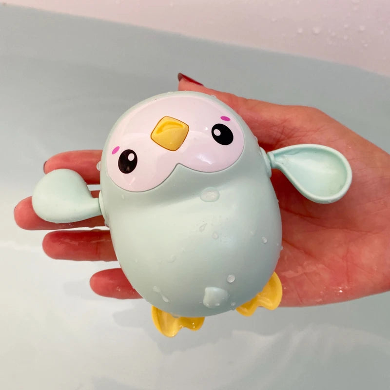 Ensemble de jouets de bain mécanique tortue nageuse et baleine