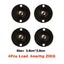 4Pcs Furniture Casters Wheels Heavy Duty Ball Pulley Self Adhesive Stainless Steel 360° Rotation Universal Wheel Load 20/200Kg